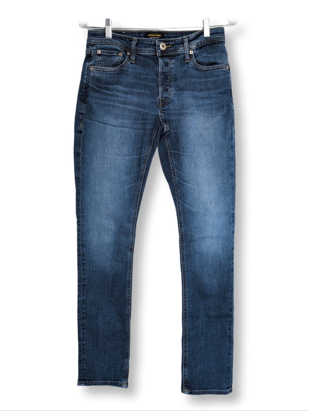 ASOS Jack & Jones Slim Glenn Denim Jeans Medium Blue Wash 29x32 Men's